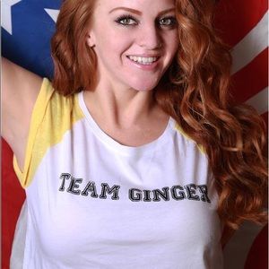 Team ginger crop top